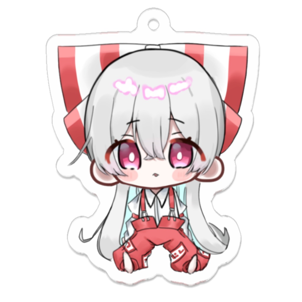ゆるもこアクキー