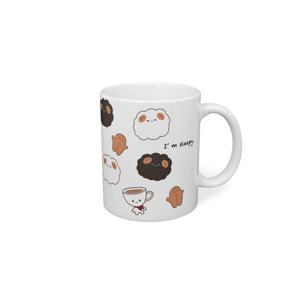 コーヒー羊のマグカップ