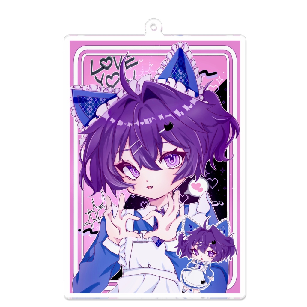 メイドアクキー