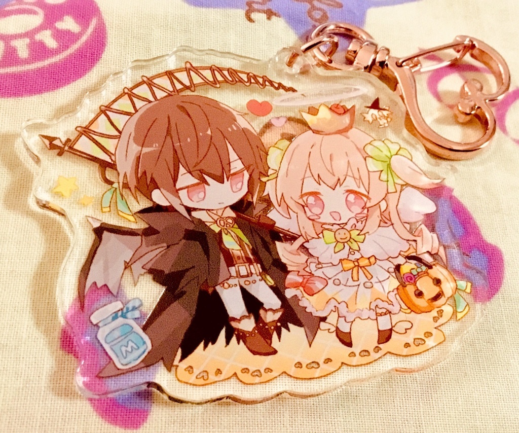 ゴーフル&ワッフル兄妹アクキー