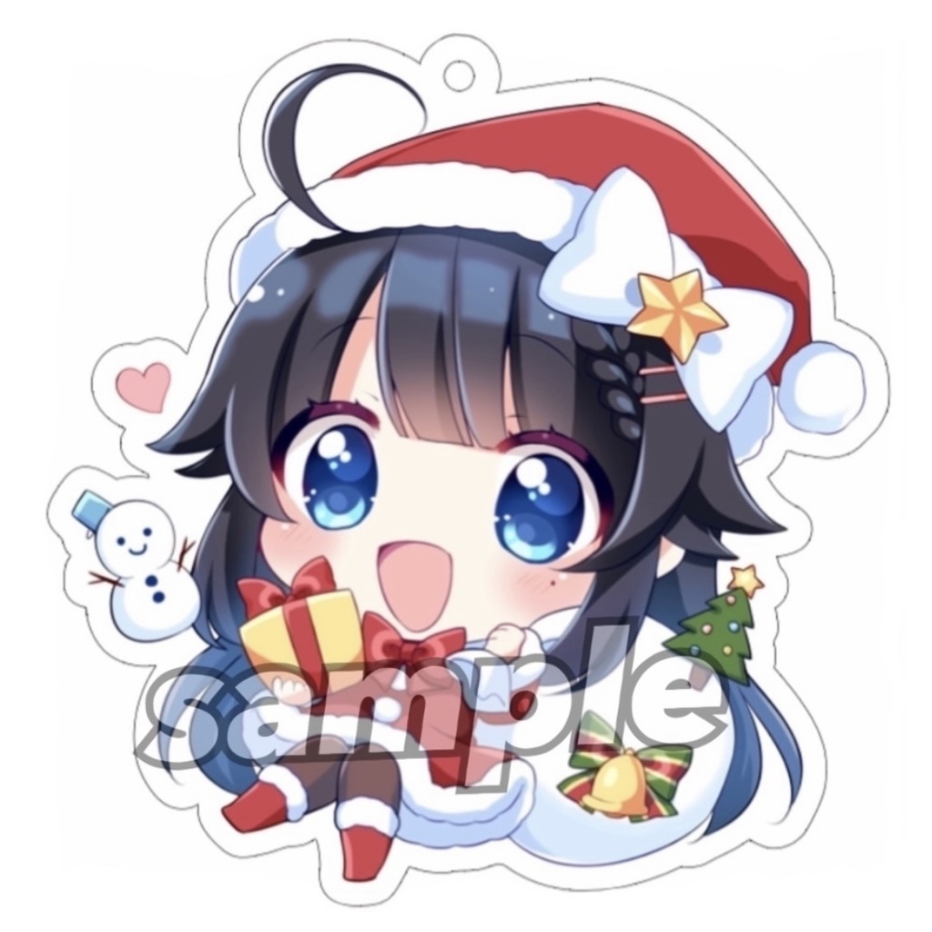 季節アクキー2021＜クリスマス＞【夢観るるの】