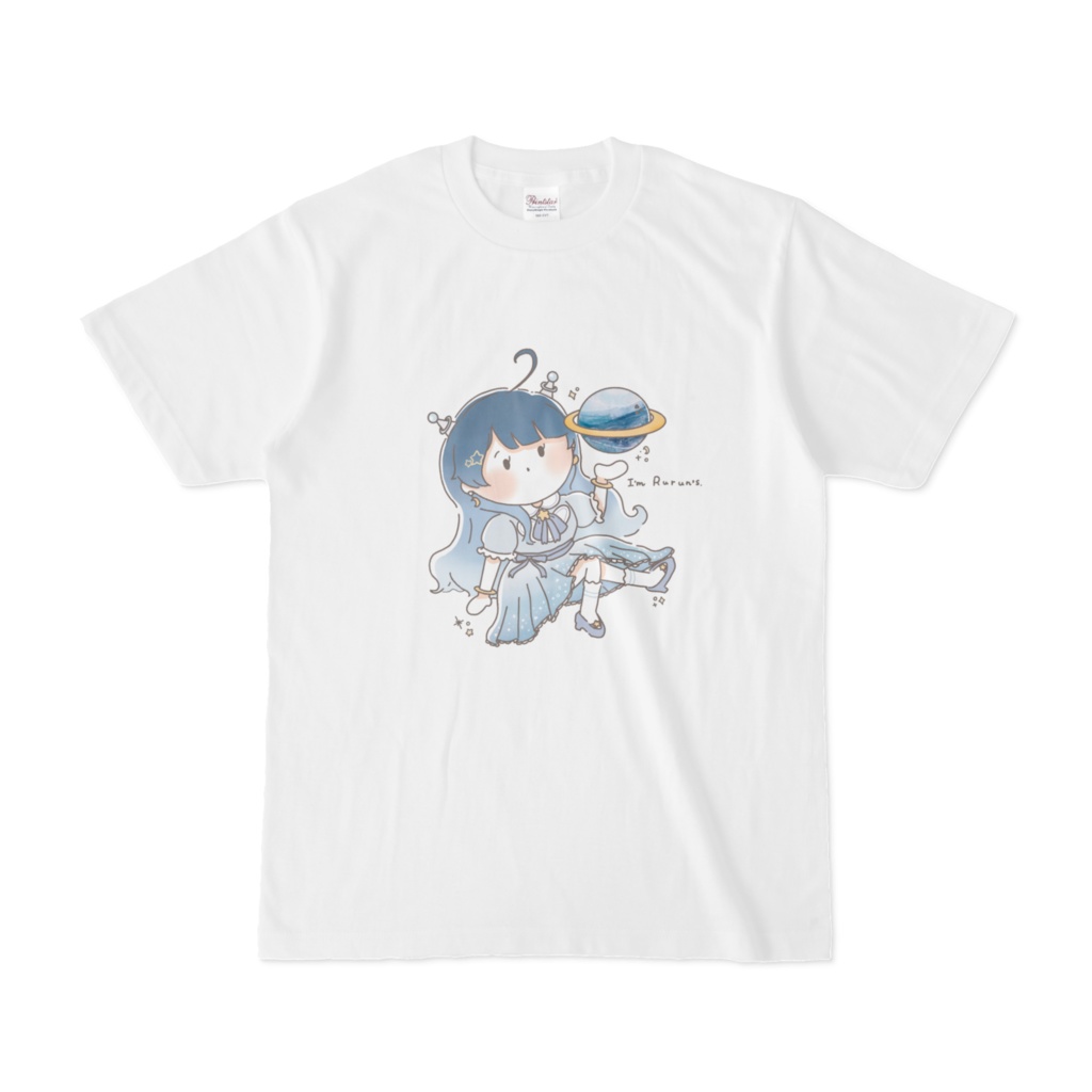【リアルイベント開催記念❣】Tシャツ《惑星・白》夢観るるの
