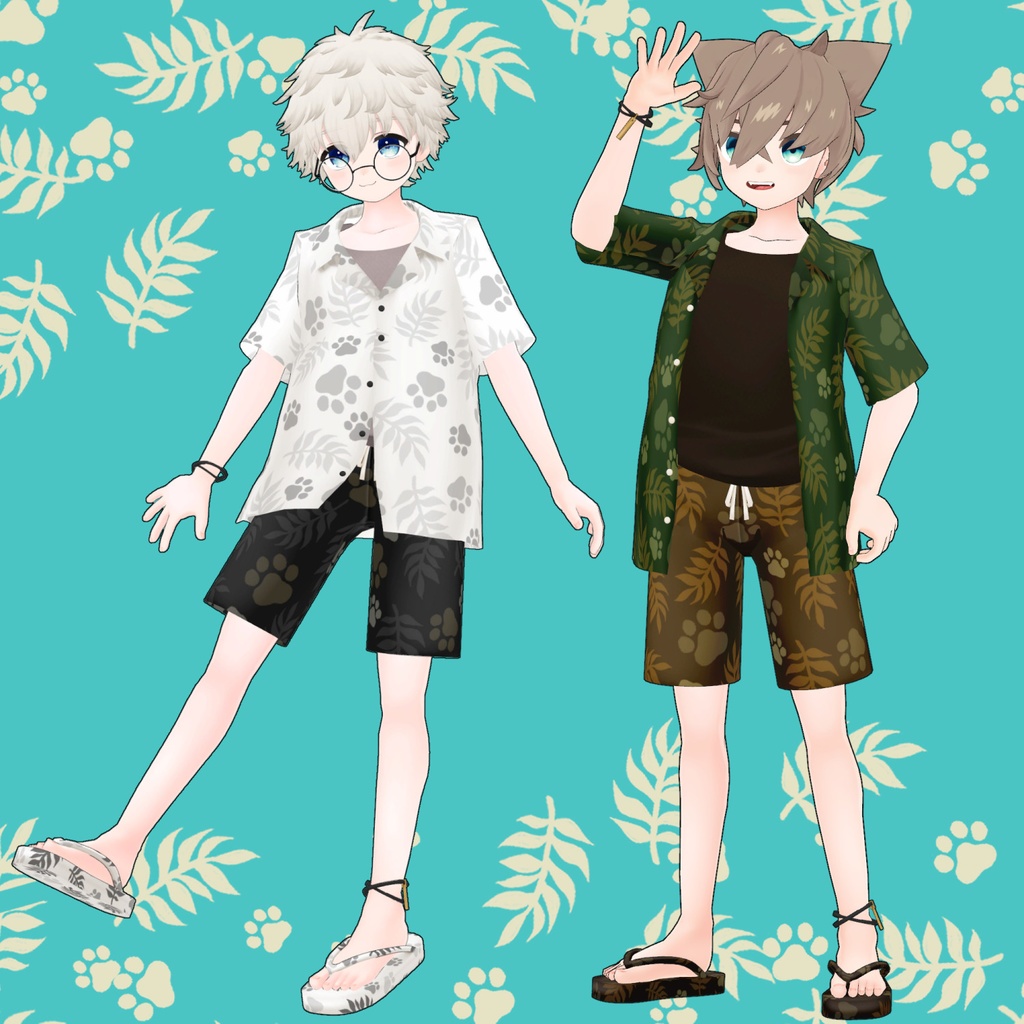 【セール中~1/4】オリジナル3D衣装「LouON〈ルオン〉夏服セット」