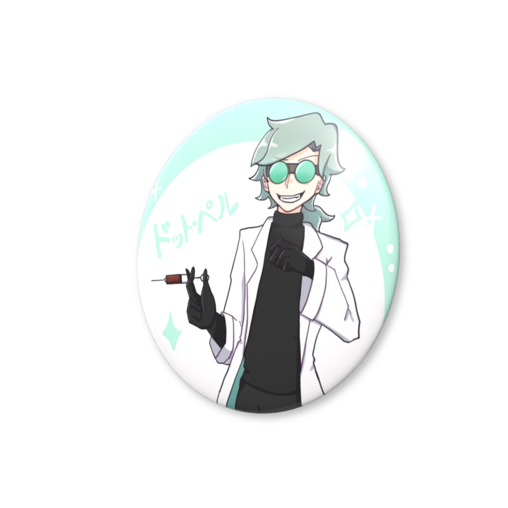 缶バッジ【ドット・ペル】