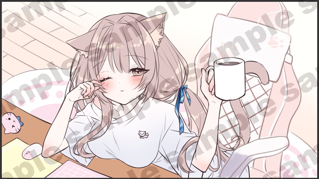 【受注生産】ばぶお。刺繍Tシャツ