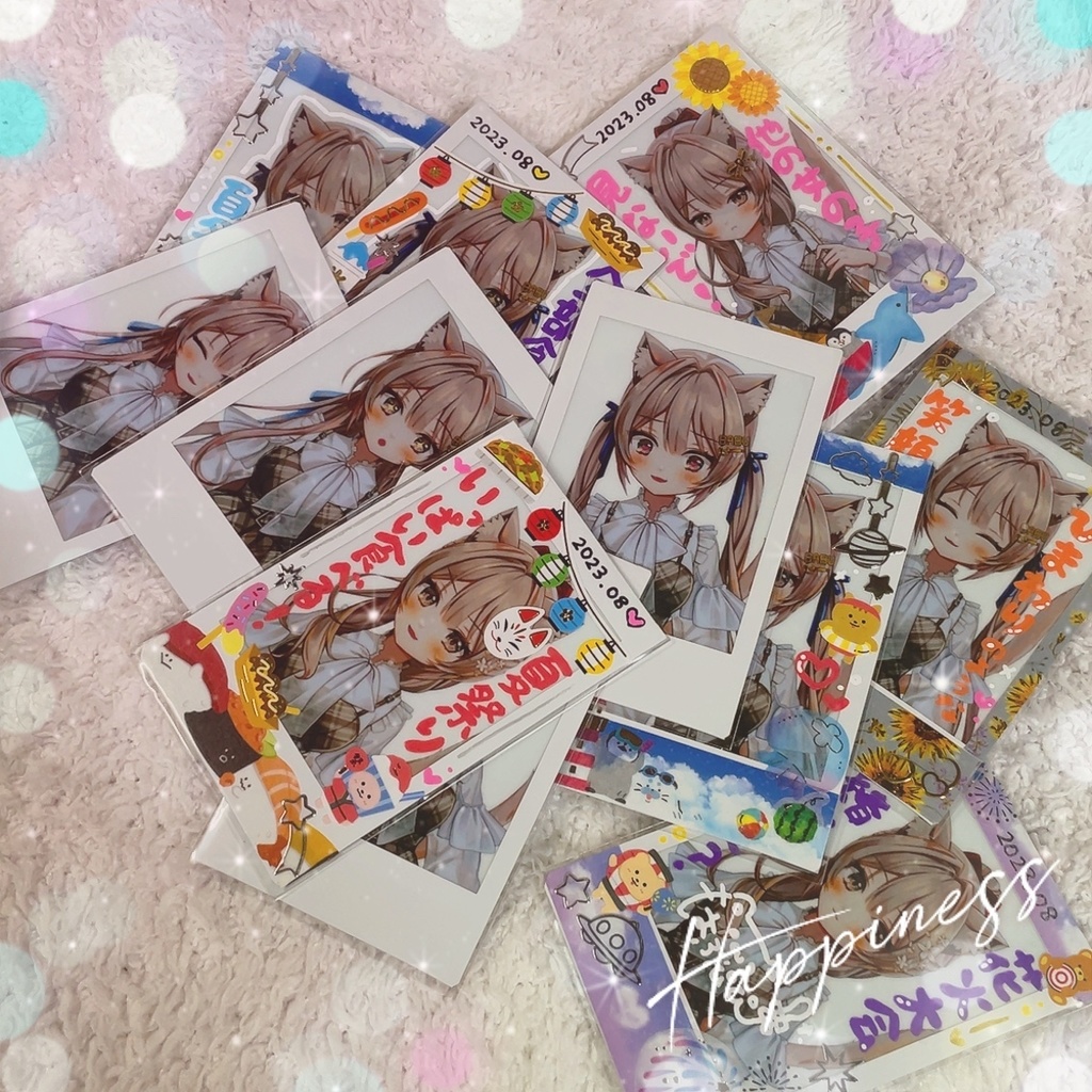 ばぶぴぴ ランダムチェキ【夏】