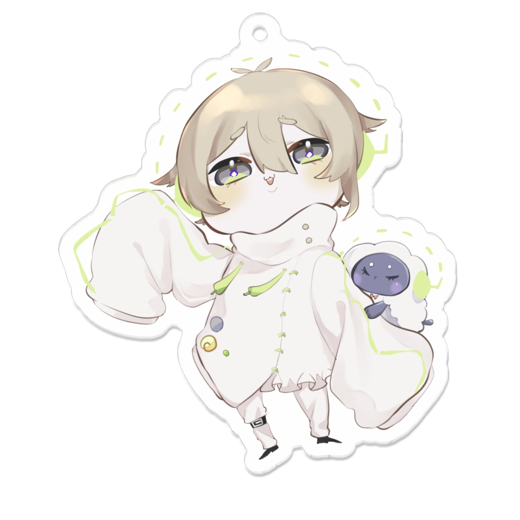 かわいいねるこ(新)のアクキー 70×70mm