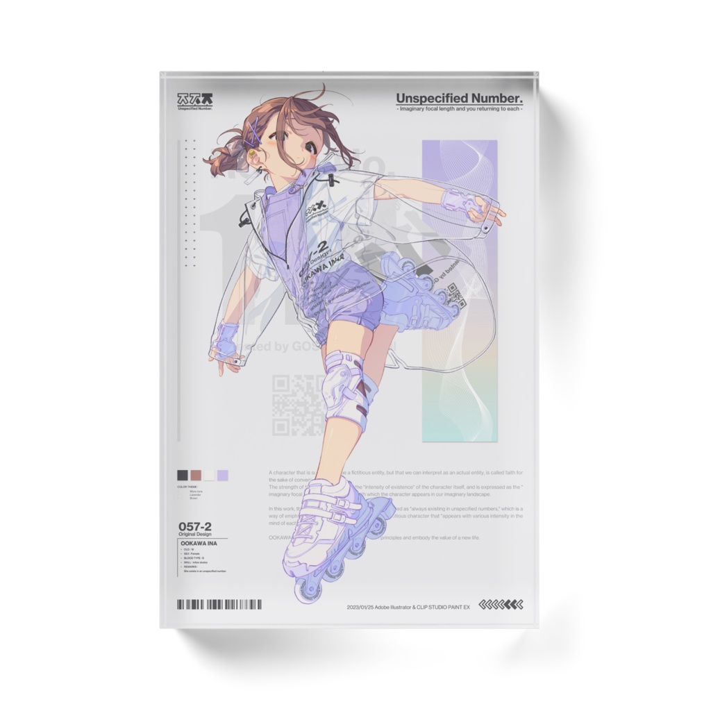 OOKAWA INA - ACRYLIC BLOCK