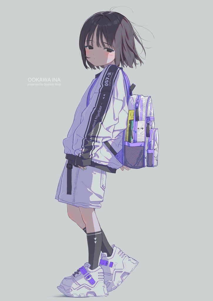 スケルトンリュック - iPhone13ケース