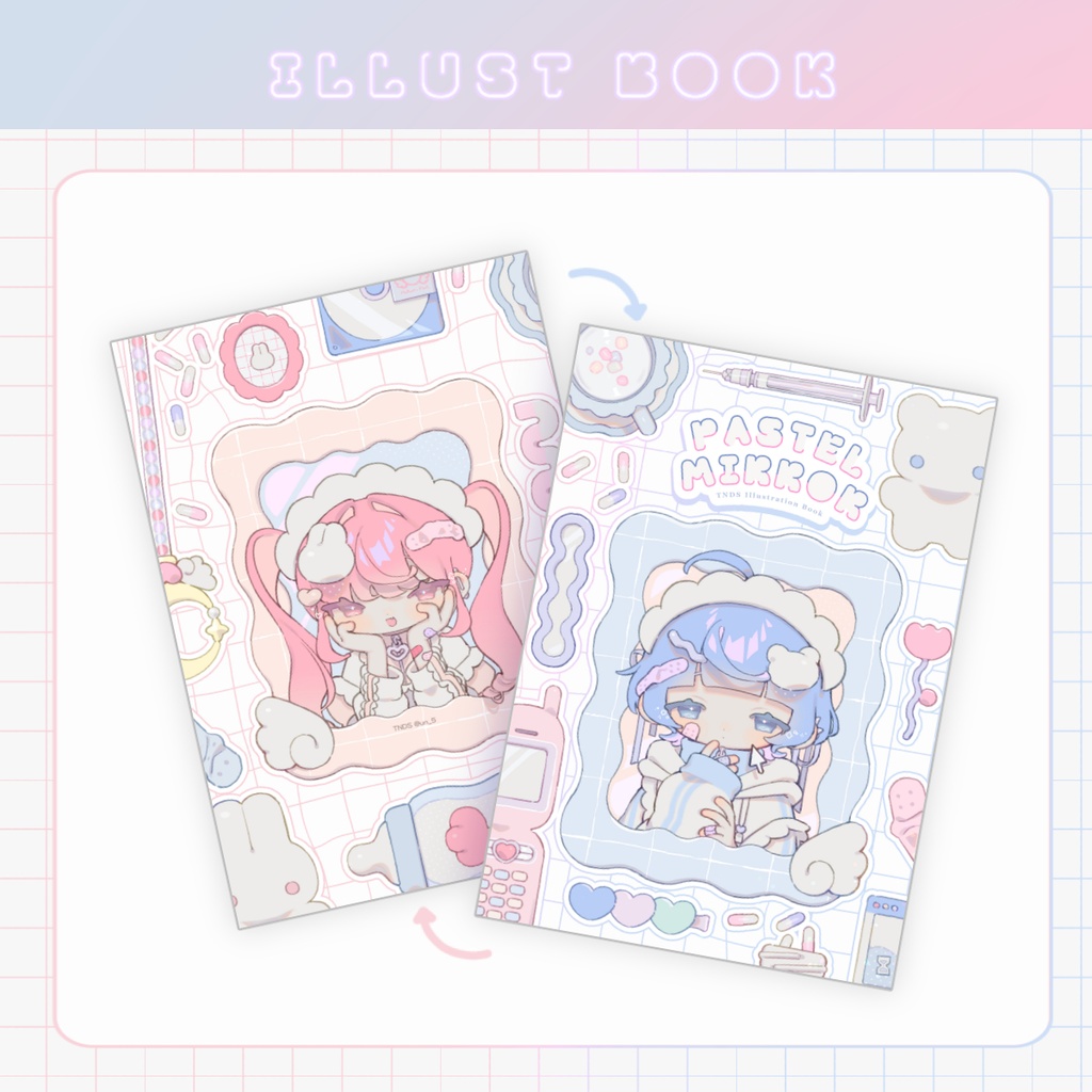 PASTEL MIRROR　イラスト本