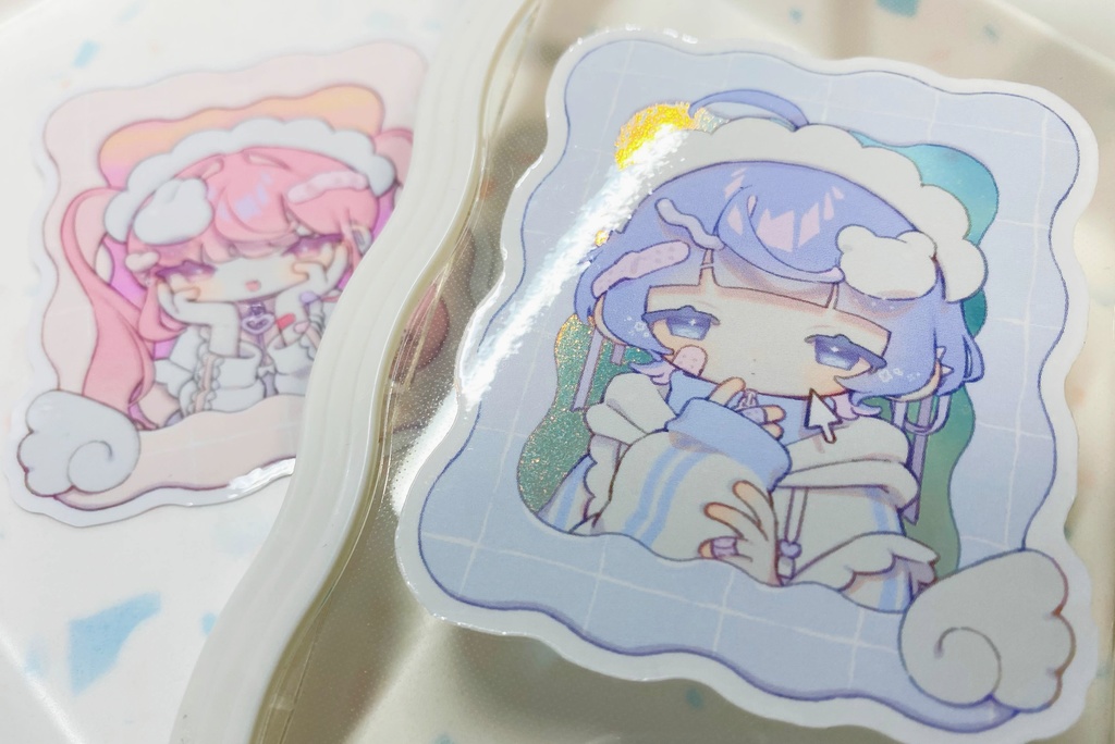 オーロラステッカー