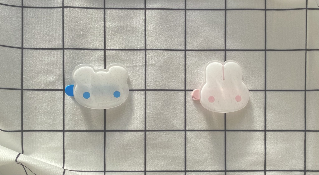 アクリルヘアクリップ