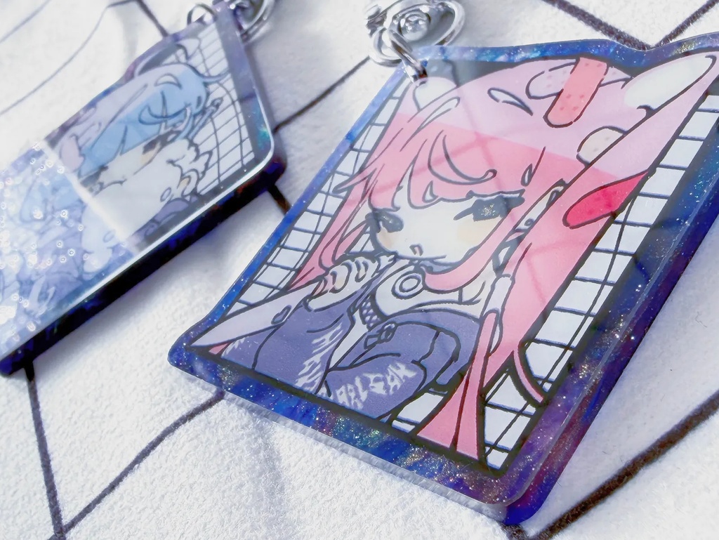 【New!】マーブルアクキー