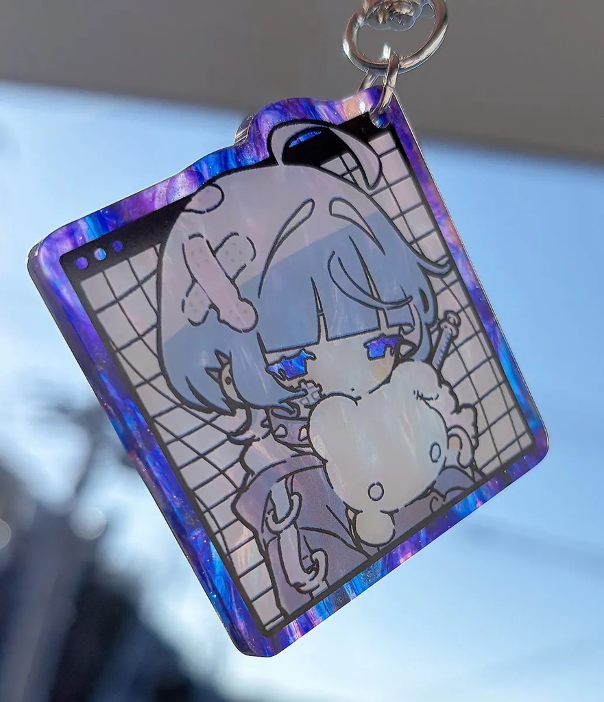 【New!】マーブルアクキー