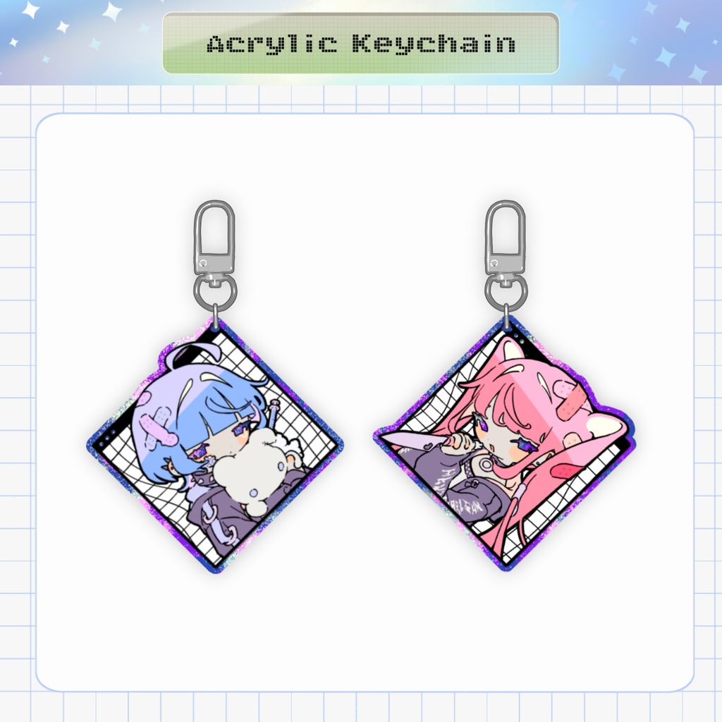 【New!】マーブルアクキー