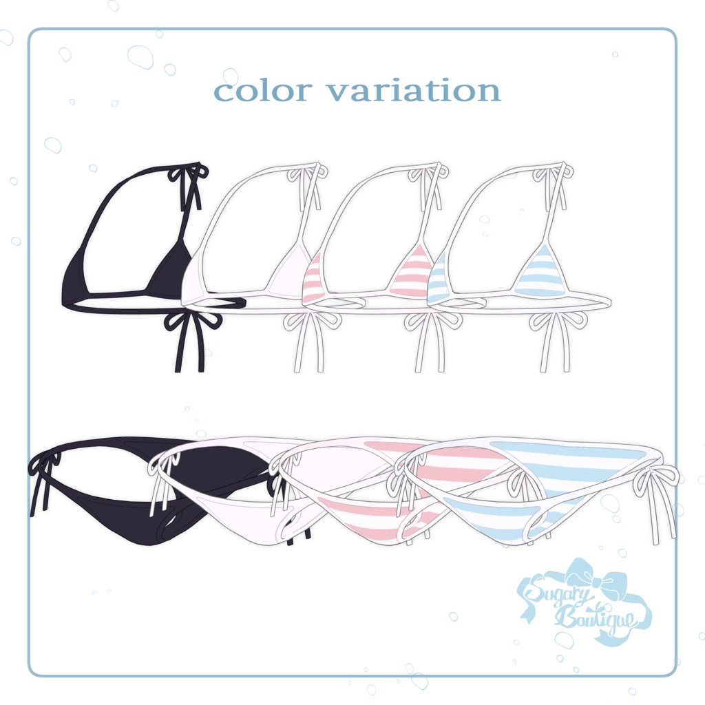 【こまどアバター対応】みずぎコレクション