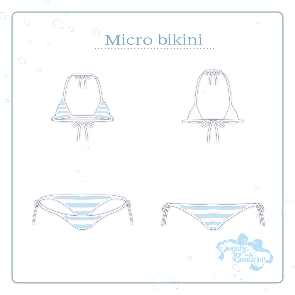 【こまどアバター対応】みずぎコレクション