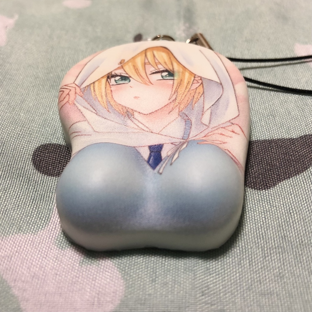 にょたんばちゃん ミニおっぱいマウスパッドストラップ