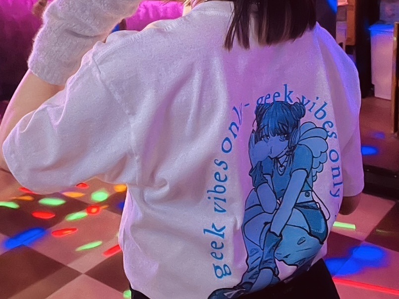 Geek Vibes T-shirt [white]