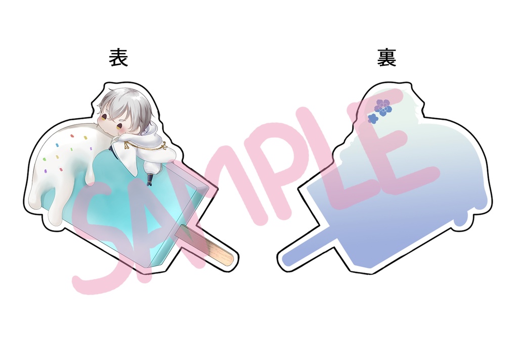 【刀剣乱舞】鶴丸国永のアクリルキーホルダー