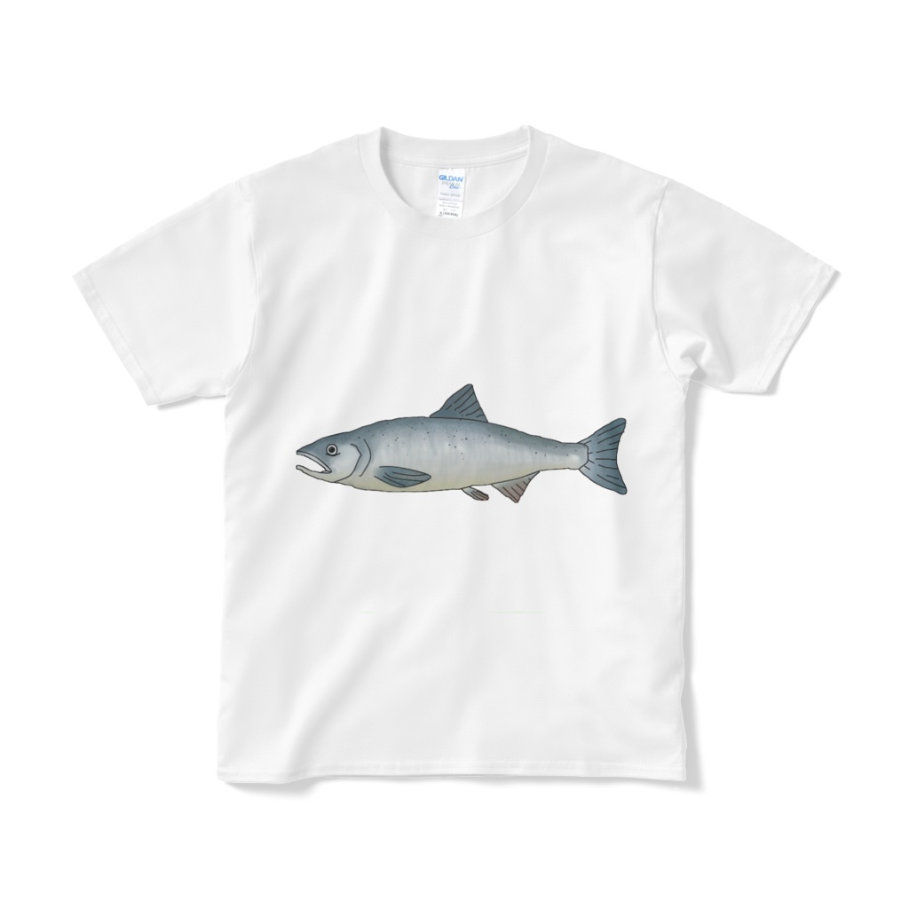 BIG鮭Tシャツ - ペコみんしょっぷぅ⤴︎ - BOOTH