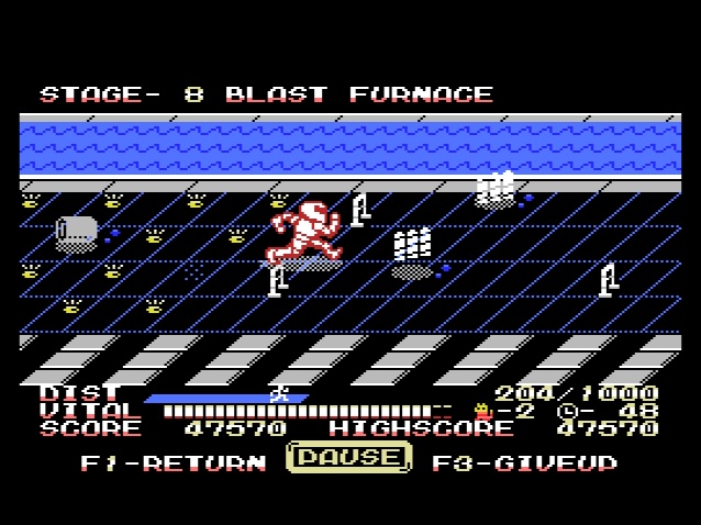 MSX2用ゲームソフト「メトロメロス(METRO MEROS)」DL版 - AGO SOFT／OB PROJECT - BOOTH