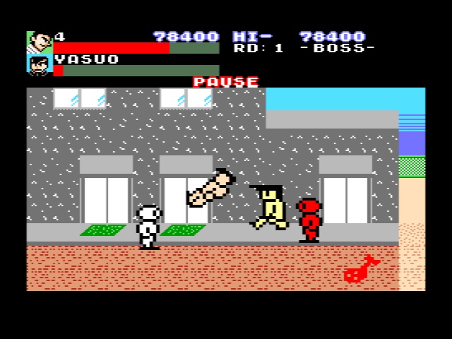 MSX2用ゲームソフト「ナックルダスター・REBALANCE」DL版