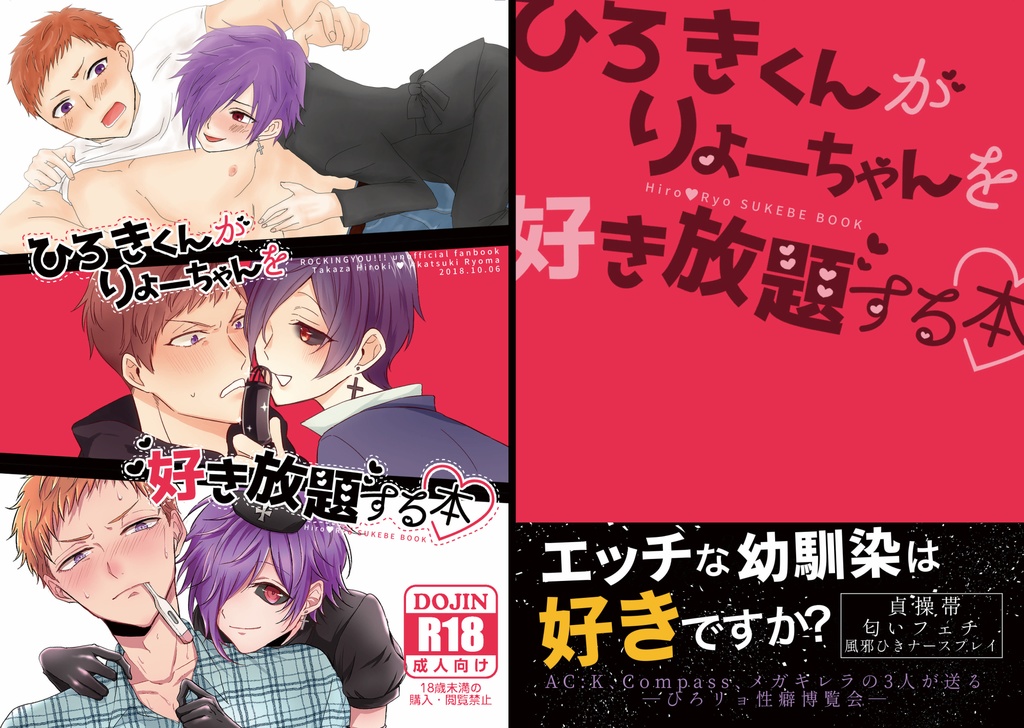ひろきくんがりょーちゃんを好き放題する本