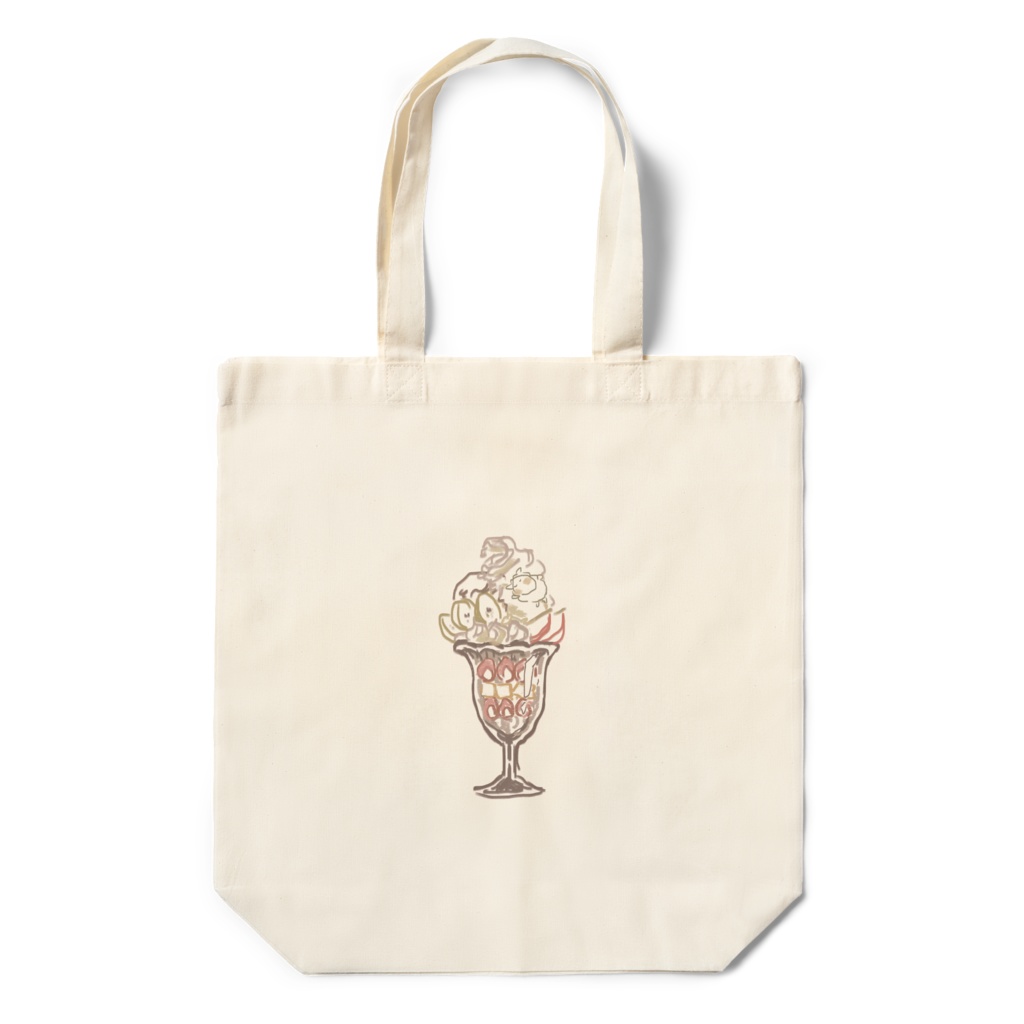 ひつじパフェ エコバッグ