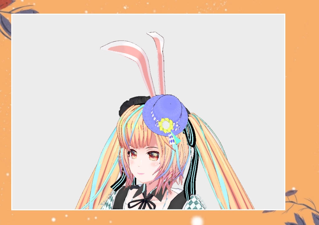 Vroid ハロウィン アリス風コスチューム 無料アクセあり