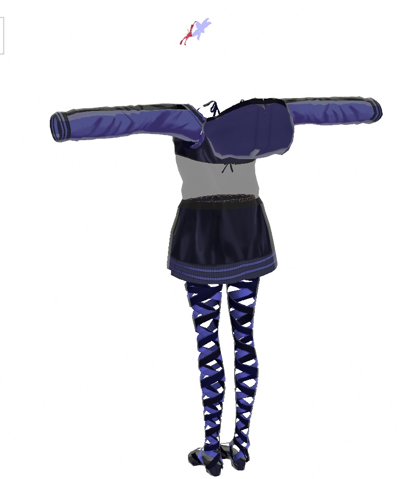 VRoid 水着 透け パーカー VRoid衣装