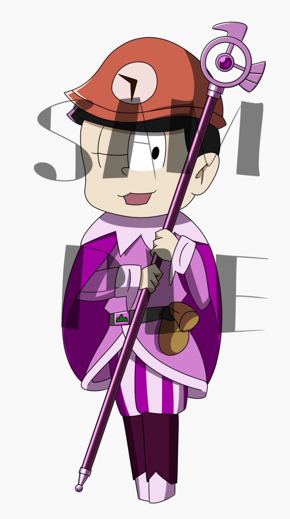 魔導師松アクリルキーホルダー