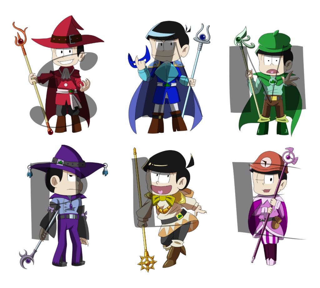 魔導師松アクリルキーホルダー