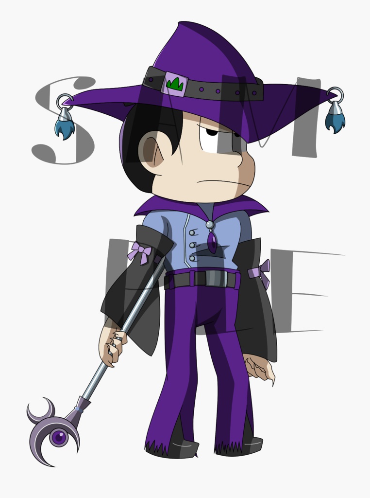 魔導師松アクリルキーホルダー