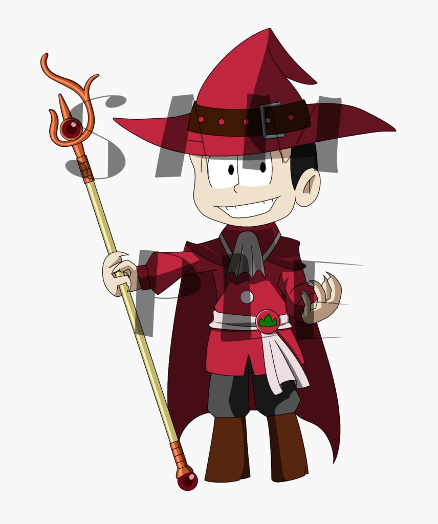 魔導師松アクリルキーホルダー