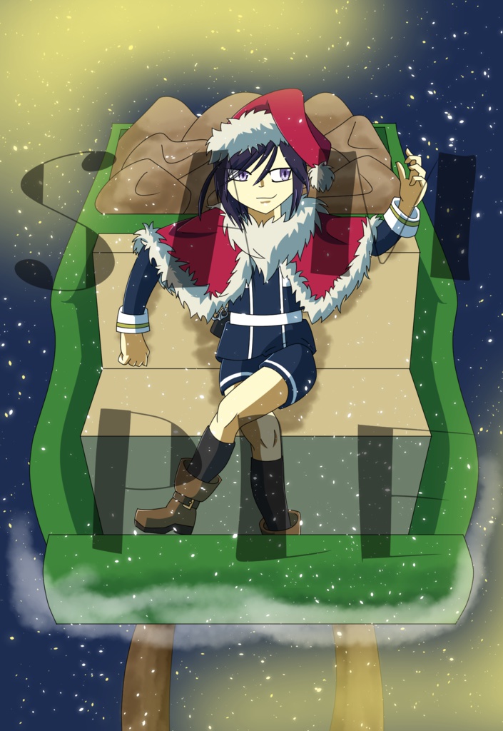 短刀と四季ポストカード