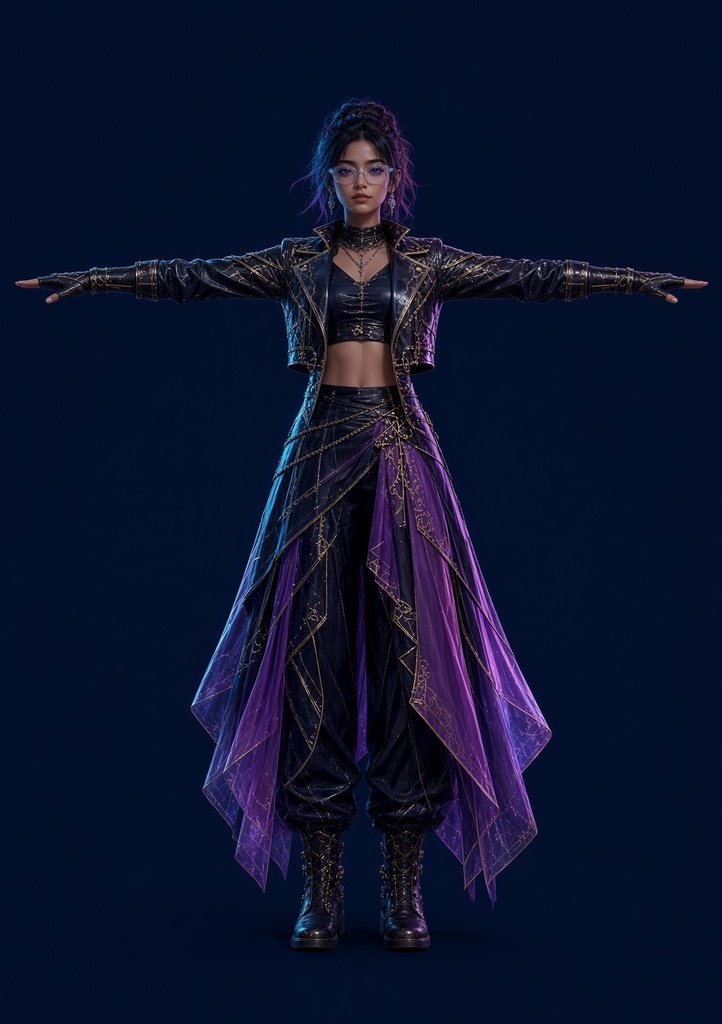 NYX|商用3Dライセンス|2D参照+モデリング販売可
