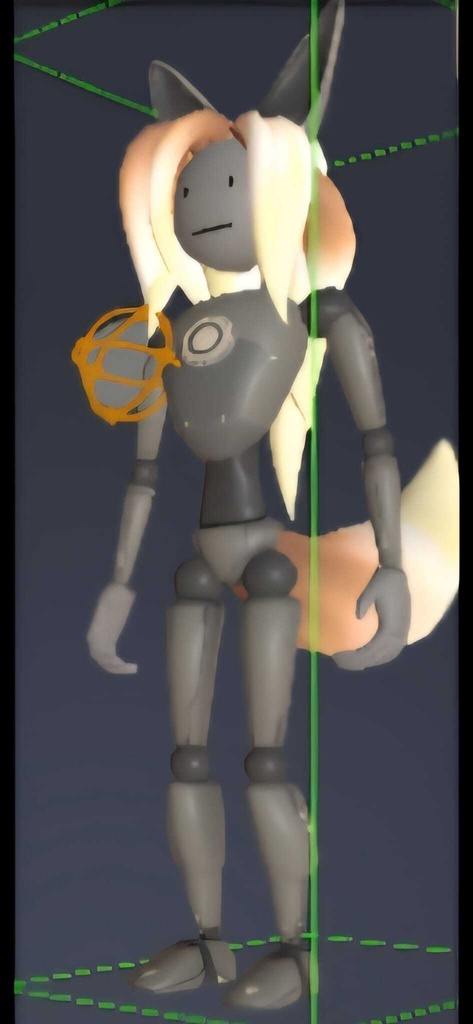 Fortune Orb|VRChat PC用アクセサリー|黄金ジャイロ+ホログラム|Poiyomi対応