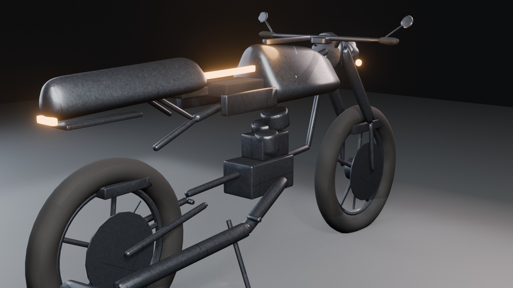 【VRChat】ASHLINE MEGA(アバター用バイクギミック+ワールド用フック|PC/Quest)