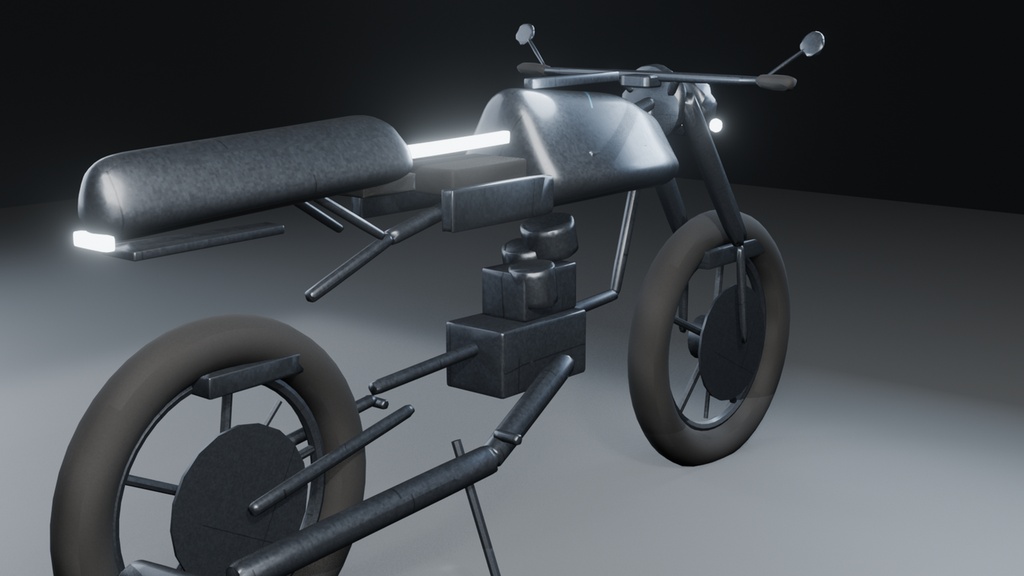 【VRChat】ASHLINE MEGA(アバター用バイクギミック+ワールド用フック|PC/Quest)