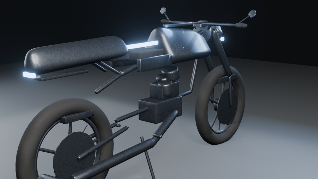 【VRChat】ASHLINE MEGA(アバター用バイクギミック+ワールド用フック|PC/Quest)