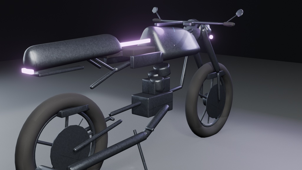 【VRChat】ASHLINE MEGA(アバター用バイクギミック+ワールド用フック|PC/Quest)