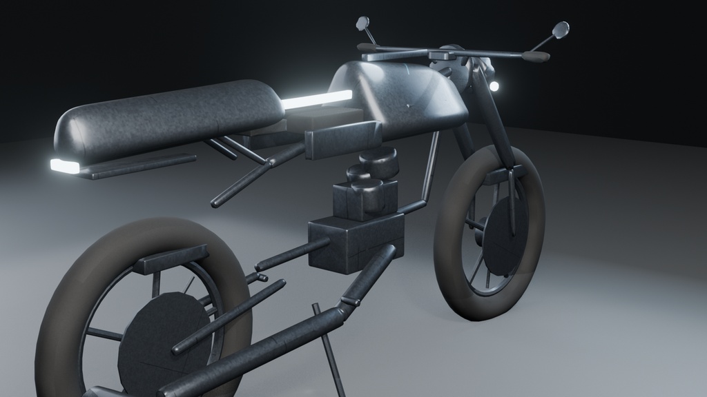 【VRChat】ASHLINE MEGA(アバター用バイクギミック+ワールド用フック|PC/Quest)