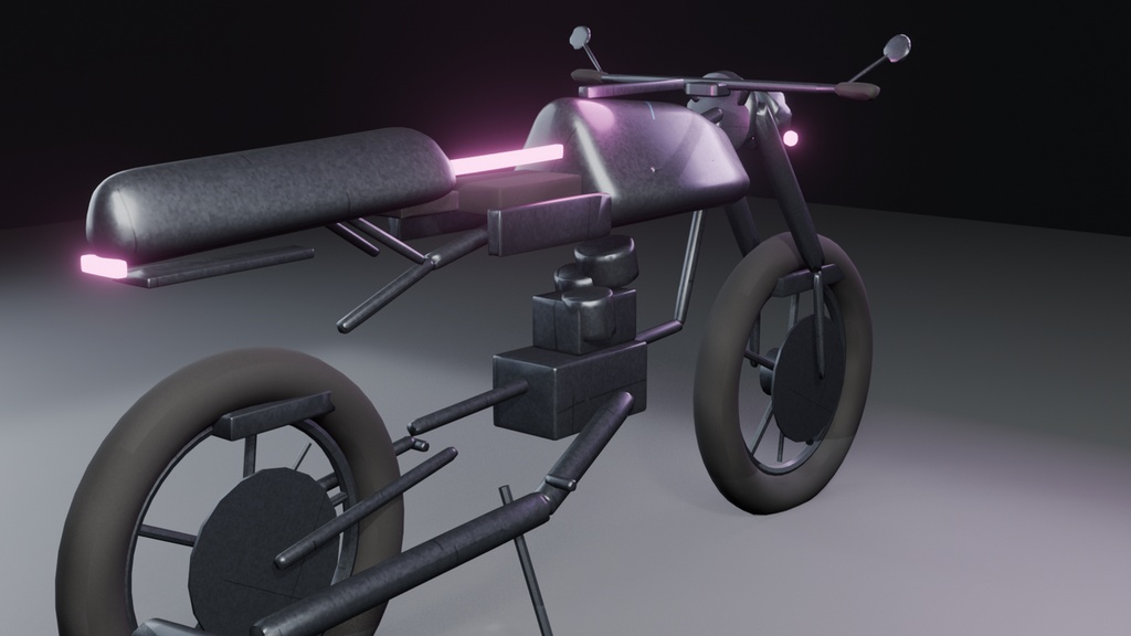 【VRChat】ASHLINE MEGA(アバター用バイクギミック+ワールド用フック|PC/Quest)