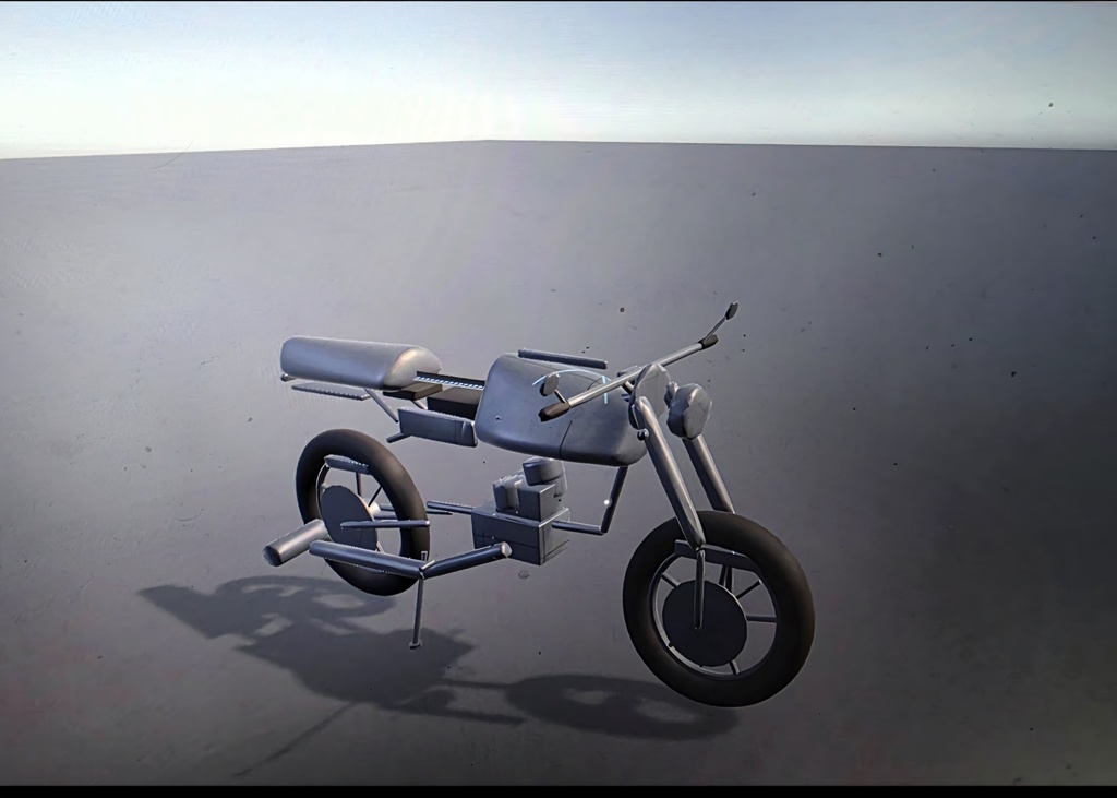 【VRChat】ASHLINE MEGA(アバター用バイクギミック+ワールド用フック|PC/Quest)