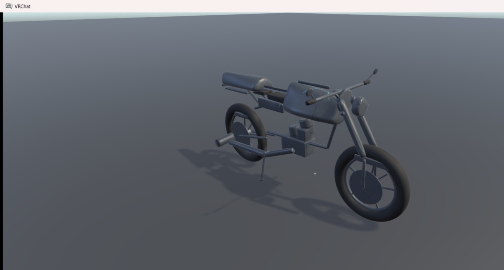 【VRChat】ASHLINE MEGA(アバター用バイクギミック+ワールド用フック|PC/Quest)
