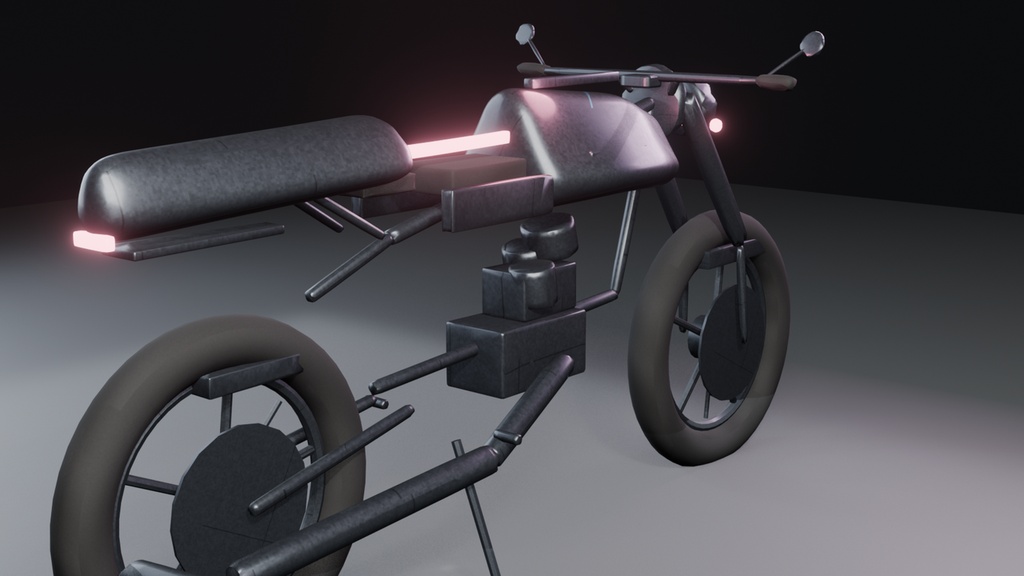 【VRChat】ASHLINE MEGA(アバター用バイクギミック+ワールド用フック|PC/Quest)