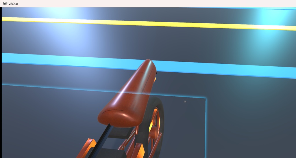 【VRChat】ASHLINE MEGA(アバター用バイクギミック+ワールド用フック|PC/Quest)