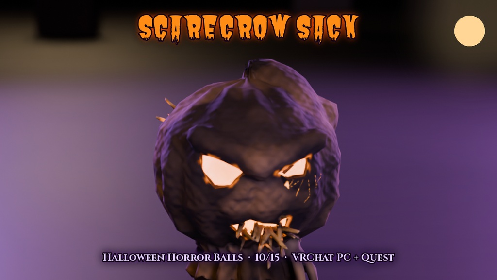 【VRChat PC+Quest】ハロウィン・ホラーボール15種 Halloween Horror Balls