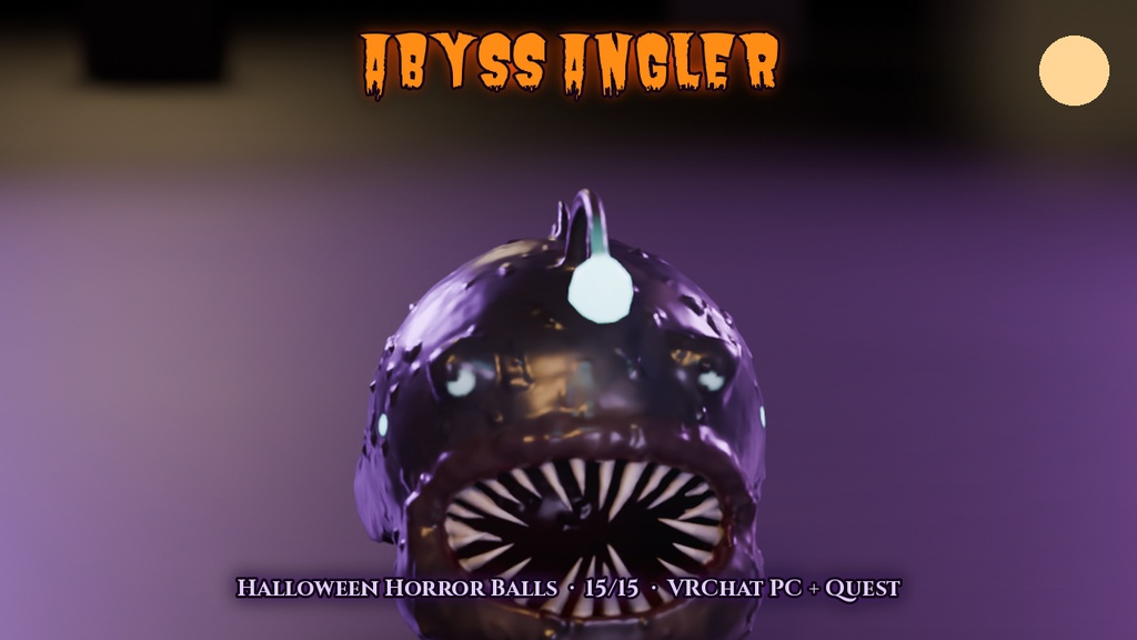 【VRChat PC+Quest】ハロウィン・ホラーボール15種 Halloween Horror Balls